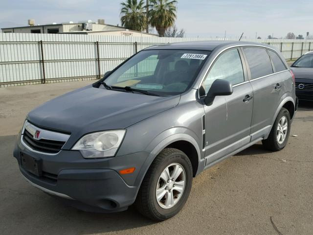 3GSDL43N29S515843 - 2009 SATURN VUE XE GRAY photo 2