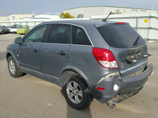 3GSDL43N29S515843 - 2009 SATURN VUE XE GRAY photo 3