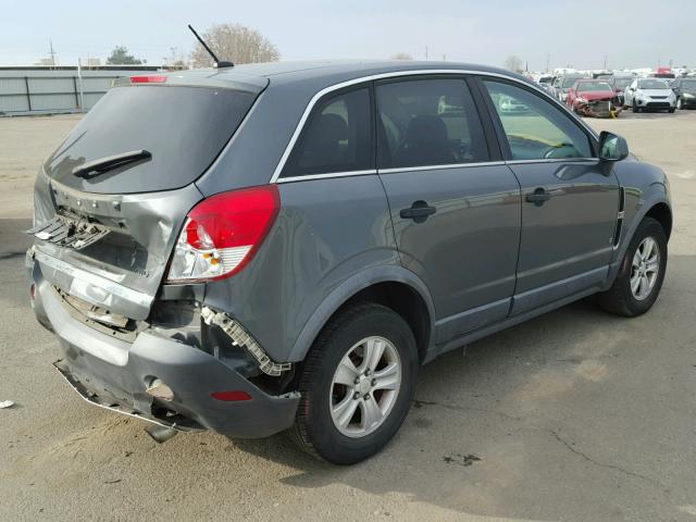 3GSDL43N29S515843 - 2009 SATURN VUE XE GRAY photo 4