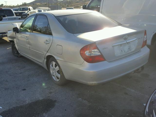 4T1BE32K93U721954 - 2003 TOYOTA CAMRY LE SILVER photo 3