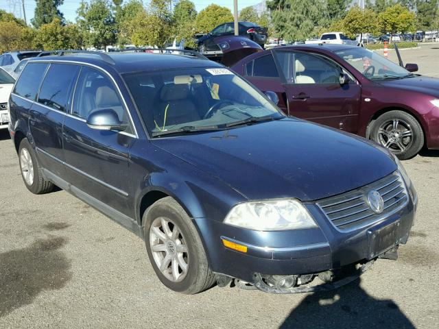 WVWVD63B74E189300 - 2004 VOLKSWAGEN PASSAT GLS BLUE photo 1