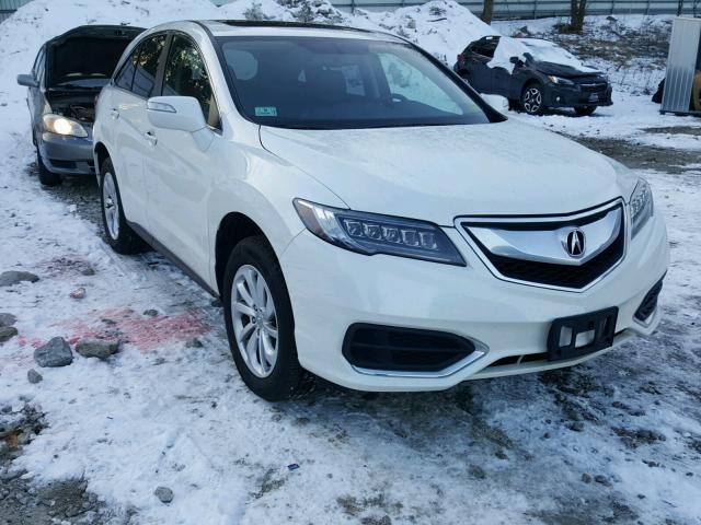 5J8TB4H5XHL013963 - 2017 ACURA RDX TECHNO WHITE photo 1