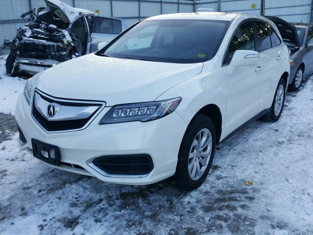 5J8TB4H5XHL013963 - 2017 ACURA RDX TECHNO WHITE photo 2