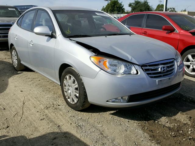 KMHDU4AD6AU835329 - 2010 HYUNDAI ELANTRA BL SILVER photo 1