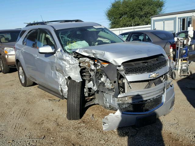 2CNALDEW6A6387688 - 2010 CHEVROLET EQUINOX LT SILVER photo 1