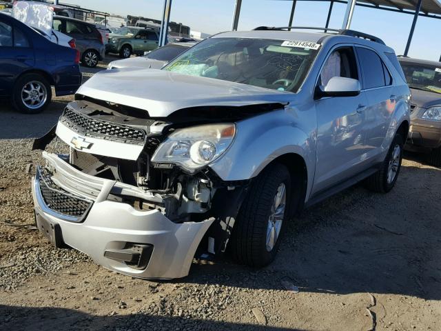 2CNALDEW6A6387688 - 2010 CHEVROLET EQUINOX LT SILVER photo 2