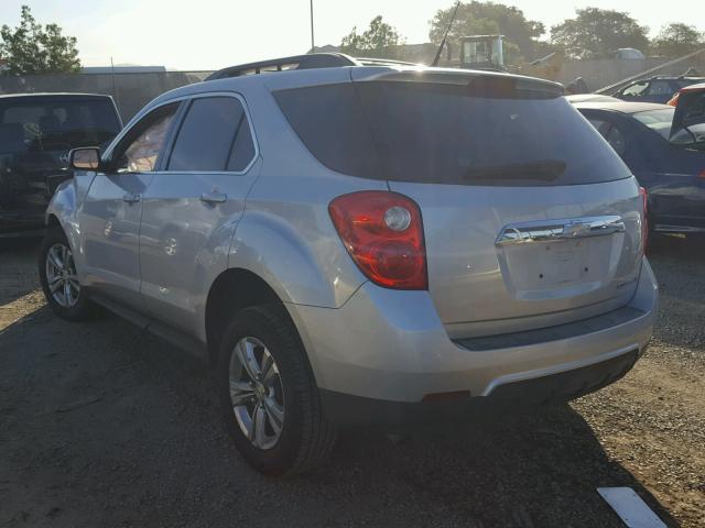 2CNALDEW6A6387688 - 2010 CHEVROLET EQUINOX LT SILVER photo 3