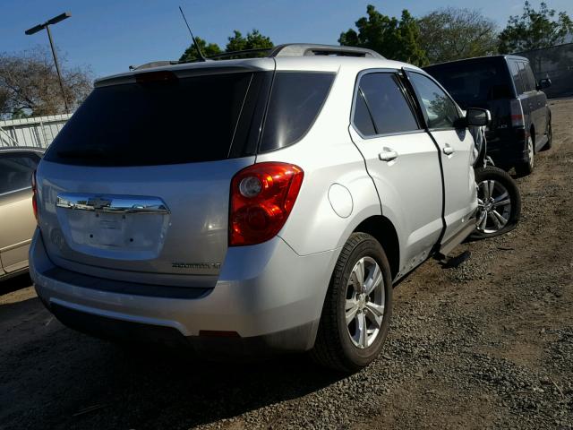 2CNALDEW6A6387688 - 2010 CHEVROLET EQUINOX LT SILVER photo 4