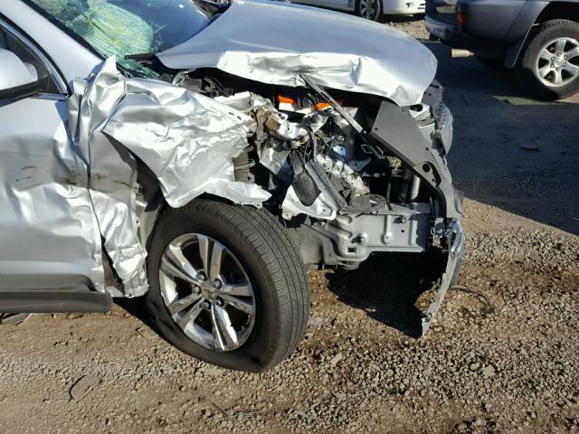 2CNALDEW6A6387688 - 2010 CHEVROLET EQUINOX LT SILVER photo 9