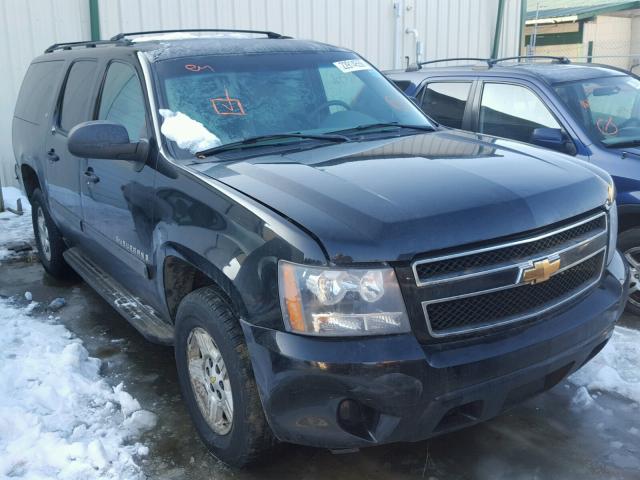 3GNFK16317G148473 - 2007 CHEVROLET SUBURBAN K BLACK photo 1