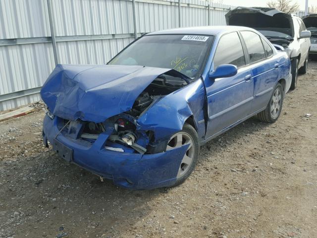 3N1CB51D36L466963 - 2006 NISSAN SENTRA 1.8 BLUE photo 2