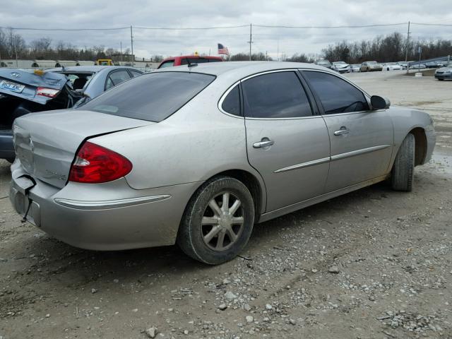 2G4WD582061266855 - 2006 BUICK LACROSSE C SILVER photo 4