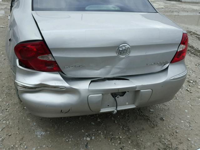 2G4WD582061266855 - 2006 BUICK LACROSSE C SILVER photo 9