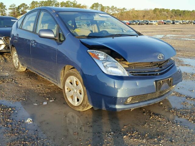 JTDKB20U957031229 - 2005 TOYOTA PRIUS BLUE photo 1