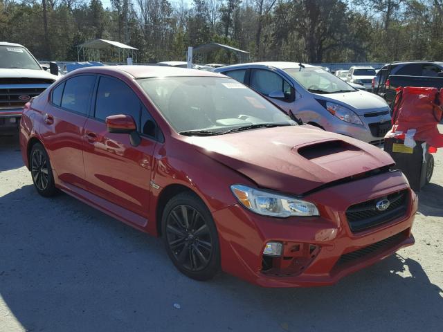 JF1VA1A69F9825931 - 2015 SUBARU WRX RED photo 1