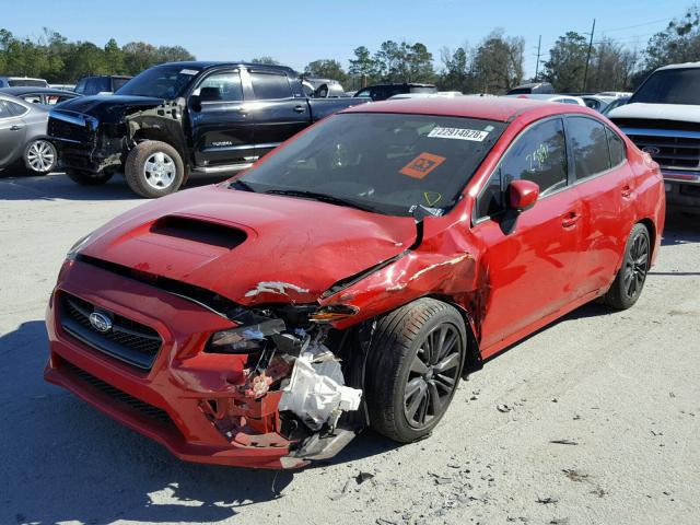 JF1VA1A69F9825931 - 2015 SUBARU WRX RED photo 2