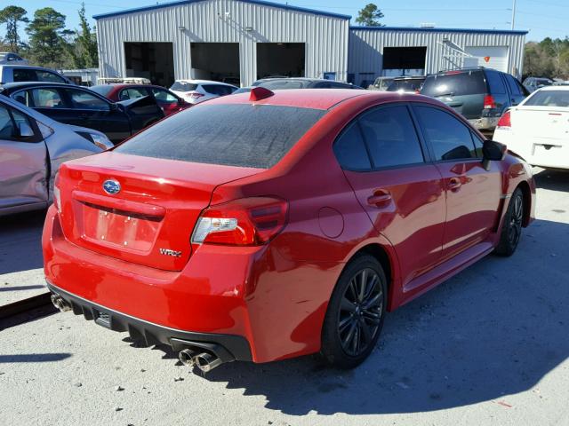 JF1VA1A69F9825931 - 2015 SUBARU WRX RED photo 4