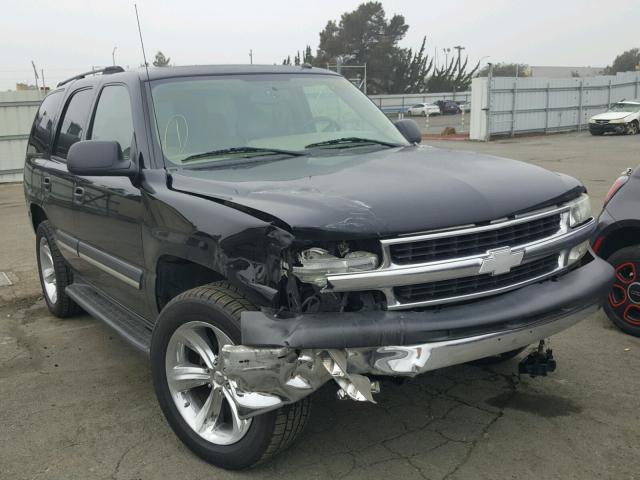 1GNEC13T15R115130 - 2005 CHEVROLET TAHOE C150 BLACK photo 1