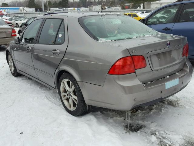 YS3ED45G763516699 - 2006 SAAB 9-5 BASE GRAY photo 3