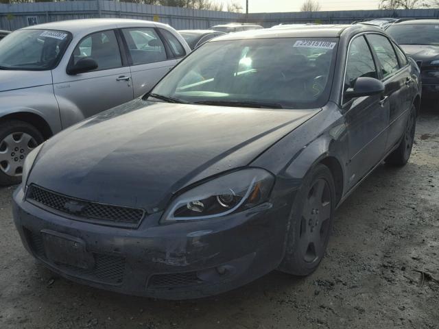 2G1WD58CX69204807 - 2006 CHEVROLET IMPALA SUP 黑色 照片 2