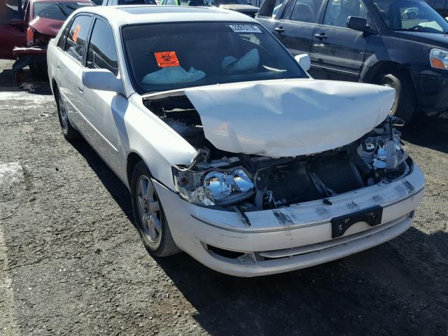 4T1BF28B03U327385 - 2003 TOYOTA AVALON XL WHITE photo 1