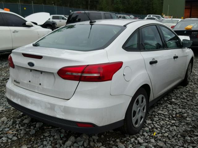 1FADP3E20GL221654 - 2016 FORD FOCUS S WHITE photo 4