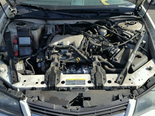 2G1WF52E249374239 - 2004 CHEVROLET IMPALA WHITE photo 7