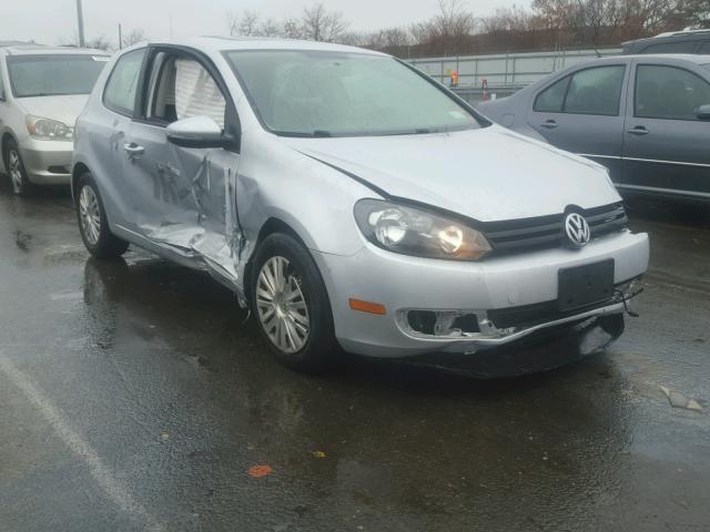 WVWBB7AJ3DW126455 - 2013 VOLKSWAGEN GOLF SILVER photo 1