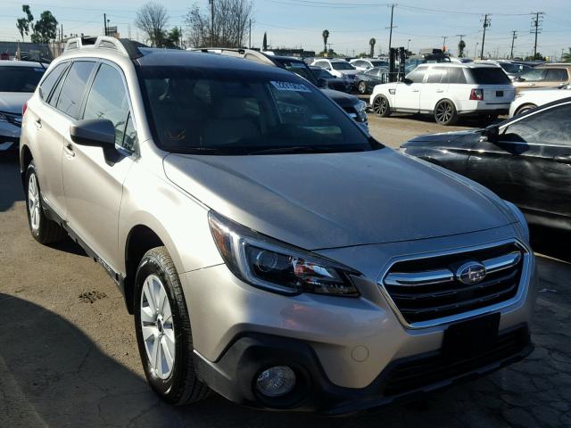 4S4BSACC4J3200986 - 2018 SUBARU OUTBACK 2. GRAY photo 1