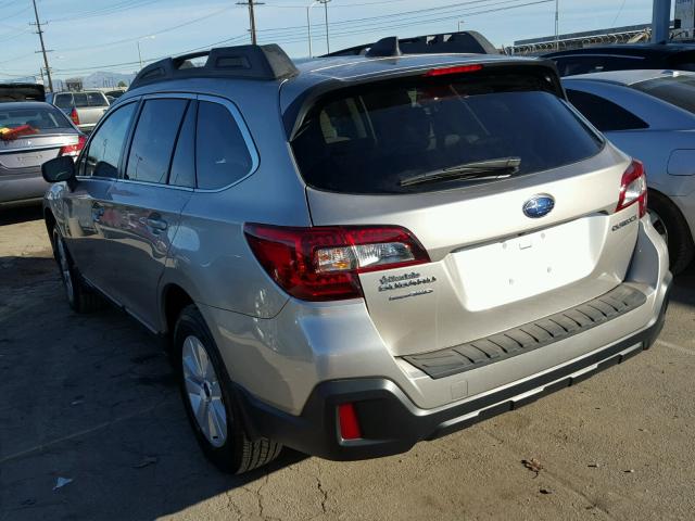 4S4BSACC4J3200986 - 2018 SUBARU OUTBACK 2. GRAY photo 3