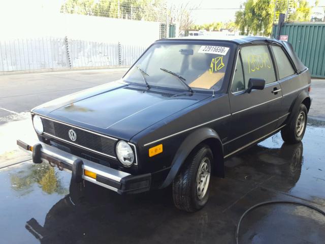 WVWCA0151EK003098 - 1984 VOLKSWAGEN RABBIT DEL BLACK photo 2