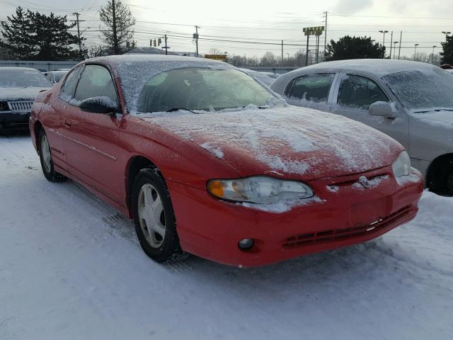 2G1WX12K639232437 - 2003 CHEVROLET MONTE CARL RED photo 1