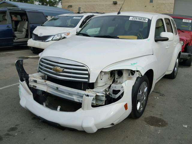 3GNBABFWXBS648512 - 2011 CHEVROLET HHR LT WHITE photo 2