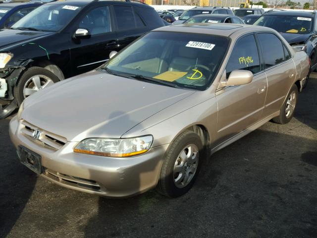 1HGCG65821A067271 - 2001 HONDA ACCORD EX BEIGE photo 2