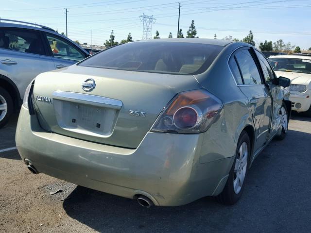 1N4AL21E08N480210 - 2008 NISSAN ALTIMA 2.5 GREEN photo 4