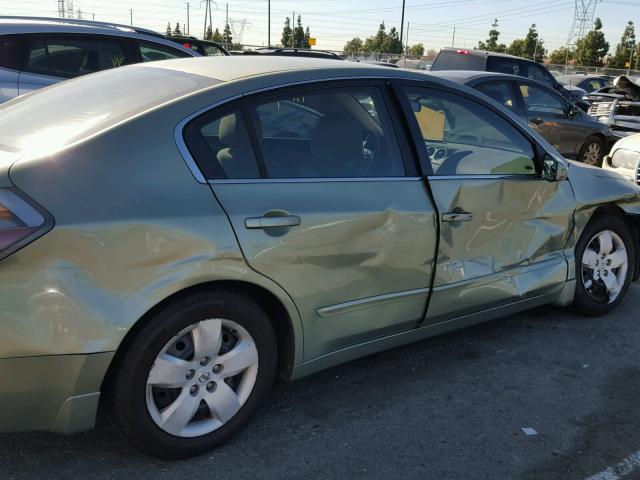 1N4AL21E08N480210 - 2008 NISSAN ALTIMA 2.5 GREEN photo 9