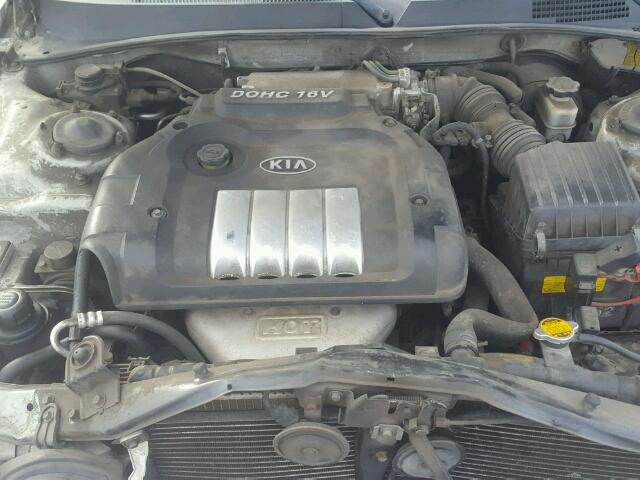 KNAGD126145254820 - 2004 KIA OPTIMA LX SILVER photo 7