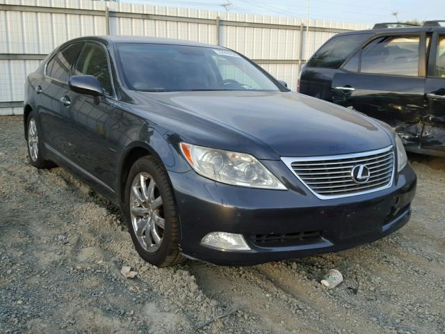 JTHBL46F475009427 - 2007 LEXUS LS 460 BLACK photo 1