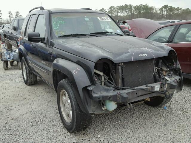 1J4GL58K52W200312 - 2002 JEEP LIBERTY LI BLACK photo 1