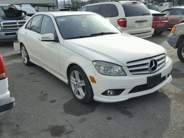 WDDGF5EB6AF492882 - 2010 MERCEDES-BENZ C 300 WHITE photo 1