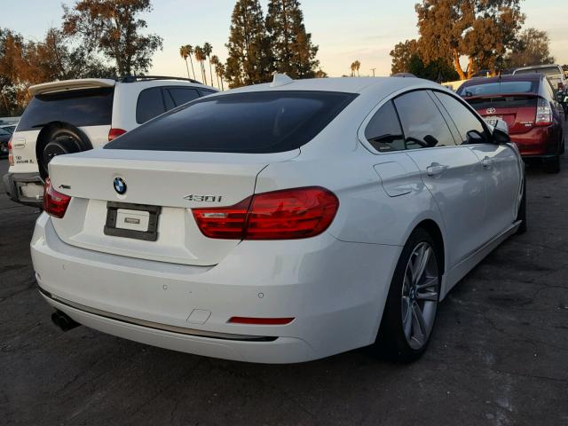 WBA4F9C3XHG812822 - 2017 BMW 430XI GRAN WHITE photo 4