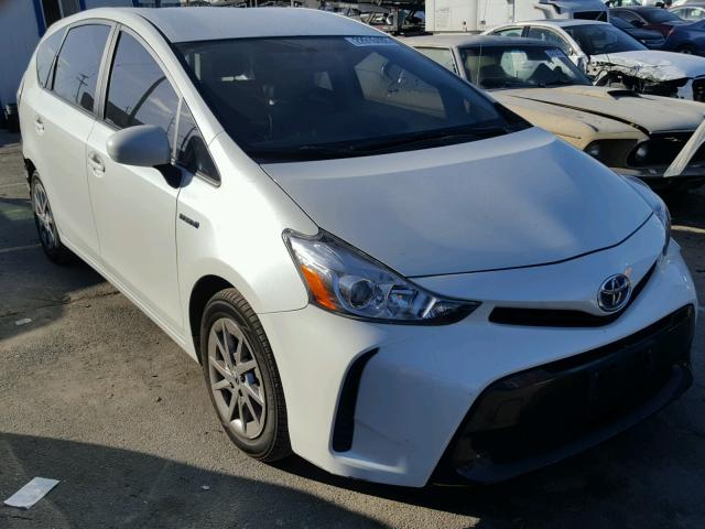 JTDZN3EU2FJ032229 - 2015 TOYOTA PRIUS V WHITE photo 1