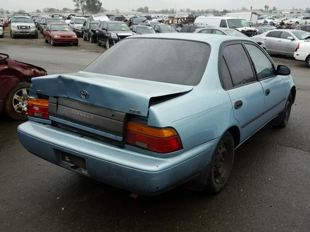 1NXAE09B8RZ135464 - 1994 TOYOTA COROLLA LE BLUE photo 4