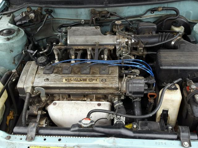 1NXAE09B8RZ135464 - 1994 TOYOTA COROLLA LE BLUE photo 7