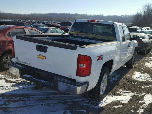 2GCEK19J581279026 - 2008 CHEVROLET SILVERADO WHITE photo 4