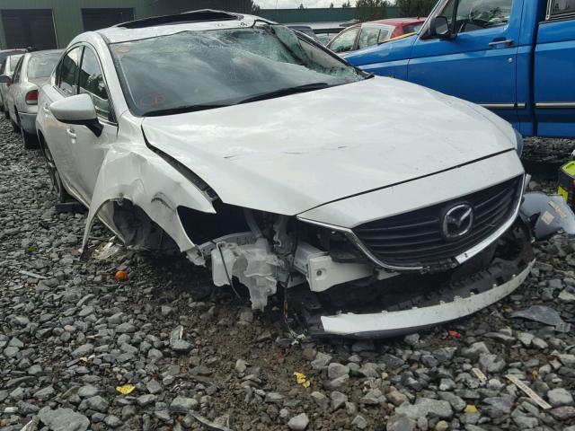 JM1GJ1W5XF1224335 - 2015 MAZDA 6 GRAND TO WHITE photo 1