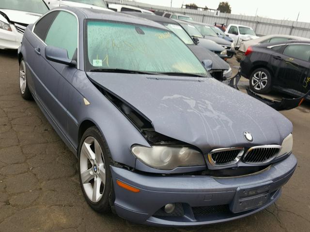 WBABD33494PL05035 - 2004 BMW 325 CI BLUE photo 1