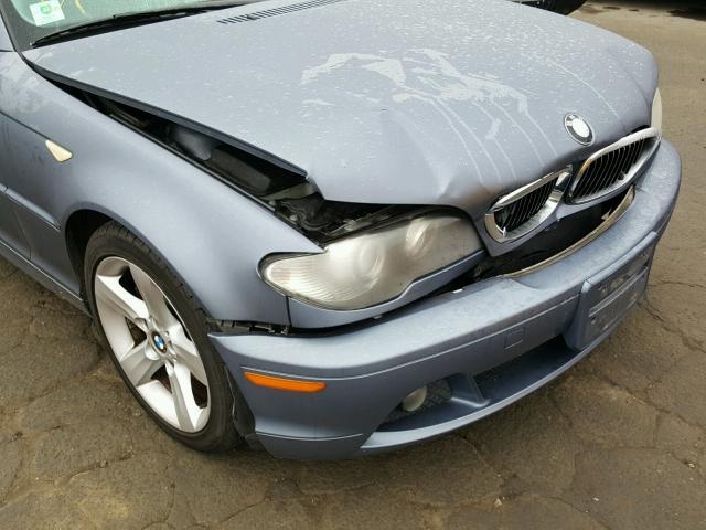 WBABD33494PL05035 - 2004 BMW 325 CI BLUE photo 9