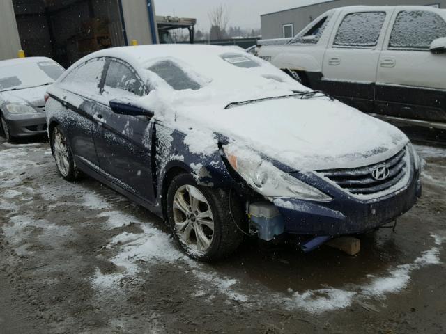 5NPEB4ACXBH054315 - 2011 HYUNDAI SONATA GLS BLUE photo 1