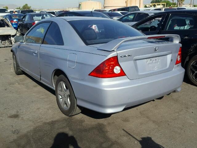 1HGEM22925L015740 - 2005 HONDA CIVIC EX 银色 照片 3